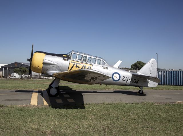 North American T-6 Texan (ZU-AGK) - 16 NOV 2019