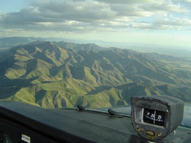 Cessna Skyhawk (N739KN) - 1978 Cessna 172N over the mountains North East of Milford, Utah. Enroute from U14(Nephi) to KCDC(Cedar City).