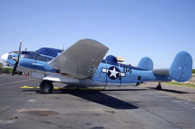 N7670C — - Lockheed PV-2 Harpoon N7670C Attu Warrior visited the Arizona Wing of the Commemorative Air Force at Falcon Field, Arizona in March 2011.