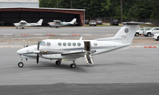 Beechcraft Super King Air 200 (N390SP) - Arkansas State Police visiting NC!