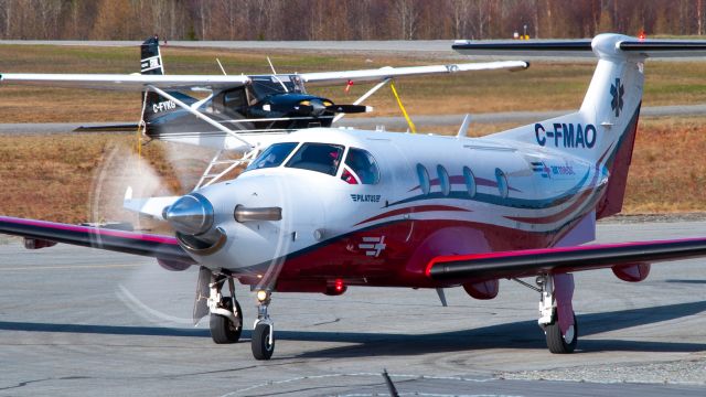 Pilatus PC-12 (C-FMAO) - Mike-Alpha-Oscar Medevac