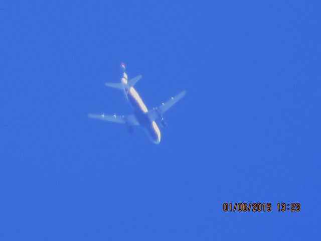 Airbus A319 (N754UW) - U.S. Airways flight 520 from PHX to BWI over Southeastern Kansas at 29,000 feet.