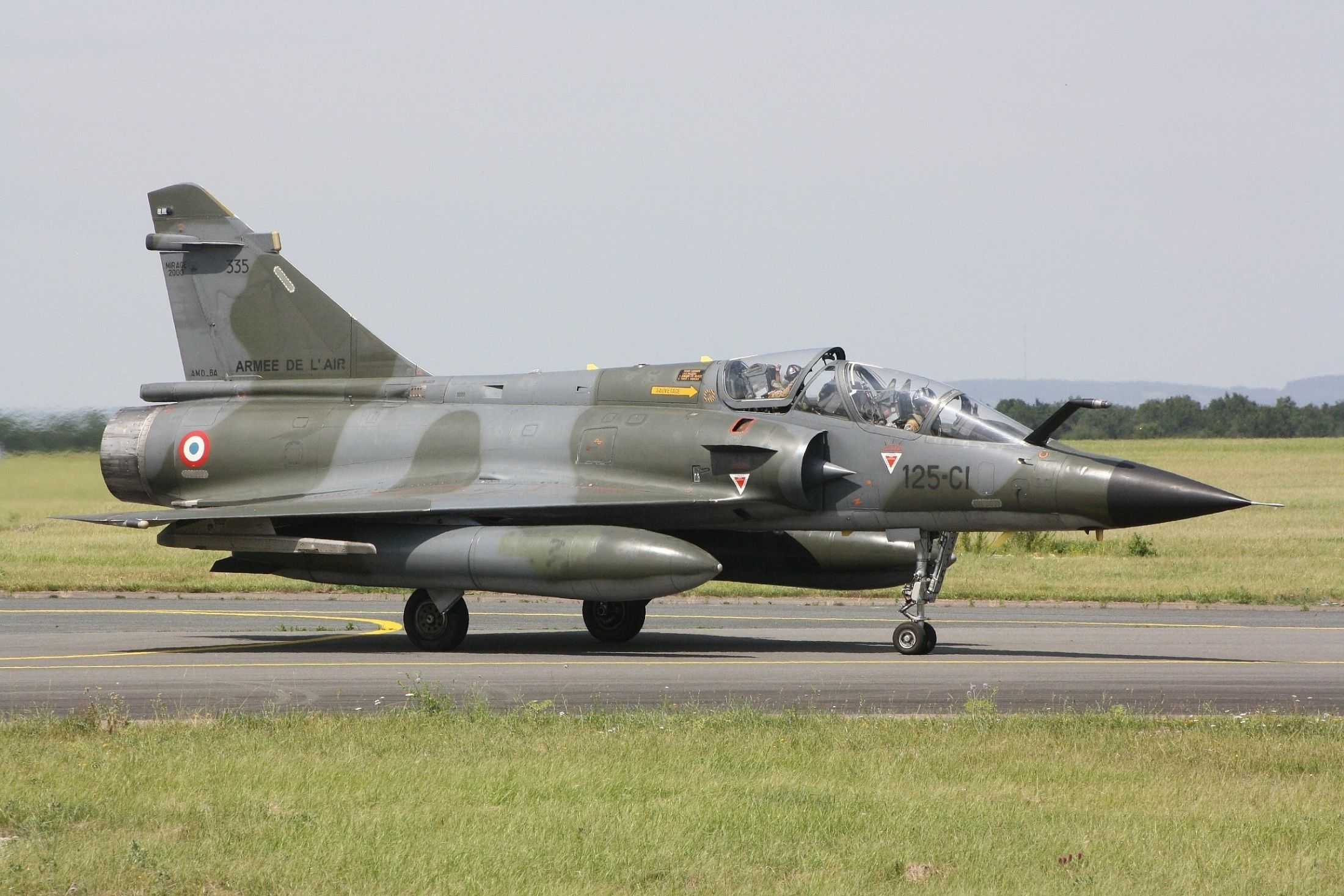 N125CI — - French Air Force Dassault Mirage 2000N, Avord Air Base 702 (LFOA) in june 2012