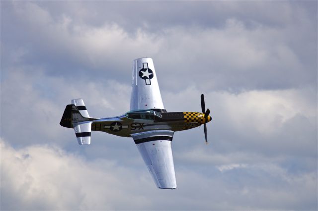 North American P-51 Mustang — - July 21 2012, P-51 Demonstration Flight  for the Air Expo 2012 at McChord AFB