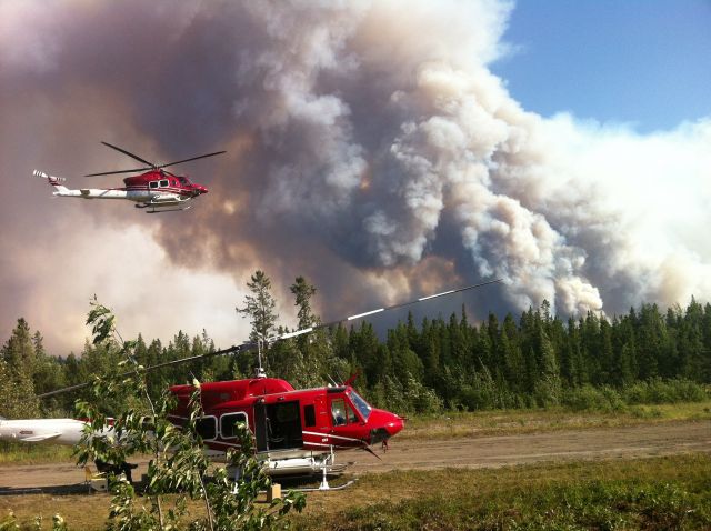 Bell 412 (C-GBND) - SP Wildfire 007 working in BC