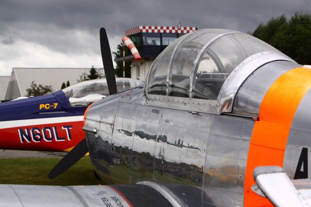 Pilatus P-3 (HB-RCB) - BLACK MOUNTAIN FLY IN JULY 2014