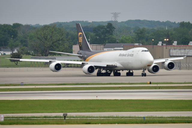 BOEING 747-8 (N615UP) - SDF WX Diversion. 05-14-23