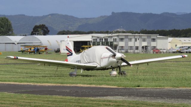 Piper Cherokee (ZK-EBX) - Having a snooze.