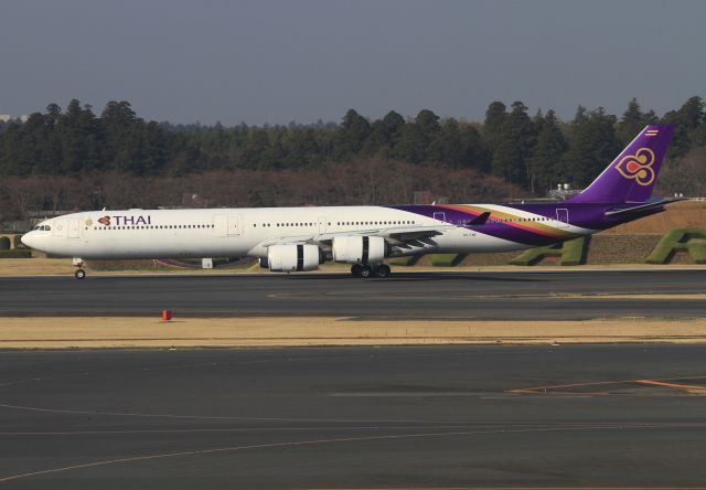 Airbus A340-600 (HS-TNE)