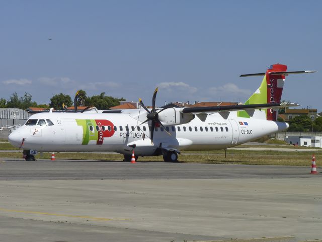 Aerospatiale ATR-72-600 (CS-DJC) - CS-DJC waiting for better days...