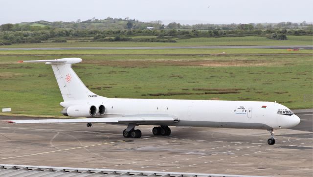 Ilyushin Il-62 (EW-450TR) - rada airlines il-62mgr ew-450tr arriving in shannon from dakar 10/5/21.