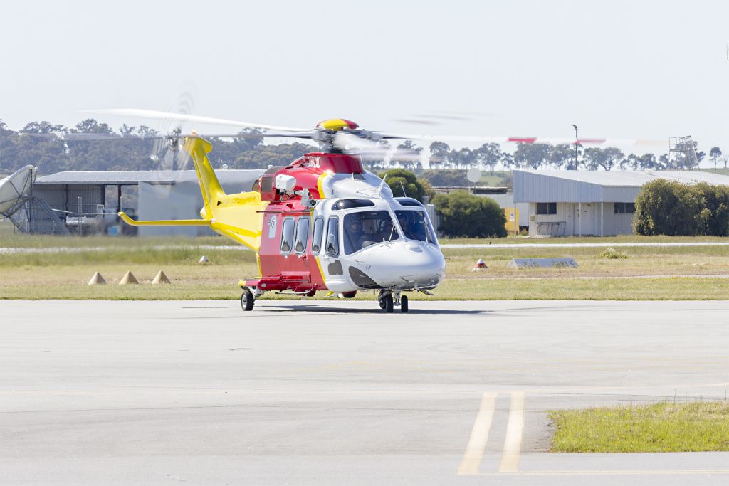 BELL-AGUSTA AB-139 (VH-ZXD) - Hunter Region SLSA Helicopter Rescue Service Limited (VH-ZXD) Lenonardo S.P.A AW139 at Wagga Wagga Airport
