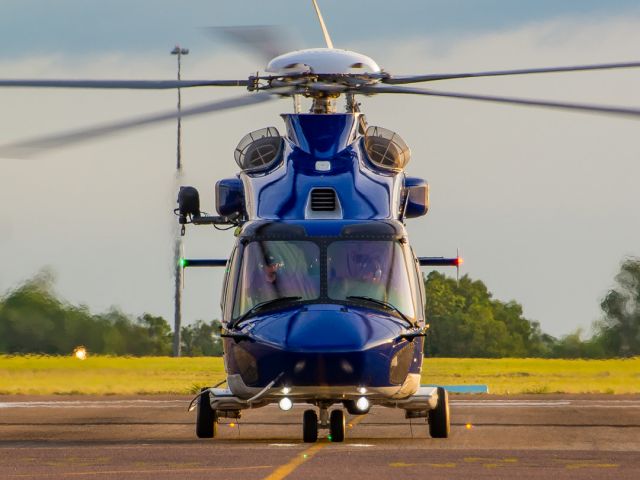 AIRBUS HELICOPTERS-HARBIN EC-175 (VH-NYI) - Babcock Offshore Services Australasia. Photo credit - Sid Mitchell