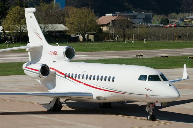 Dassault Falcon 7X (3A-MGA)