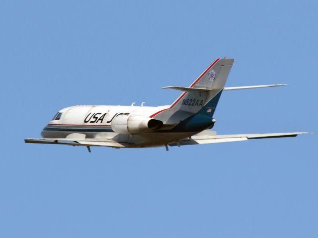 Dassault Falcon 20 (N822AA) - Hard working aircraft.