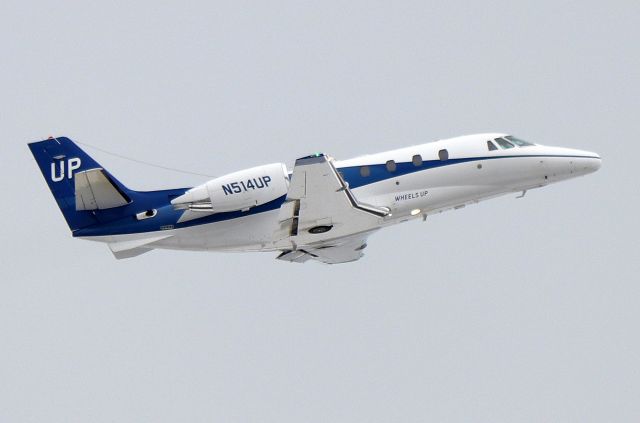 Cessna Citation Excel/XLS (N514UP) - 'Gamma Jet 514' departing to West Palm Beach