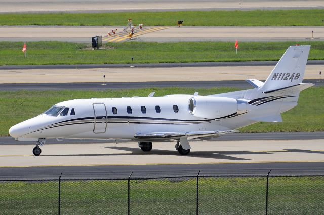 Cessna Citation Excel/XLS (N112AB) - Seen at KIAD on 8/7/2009.