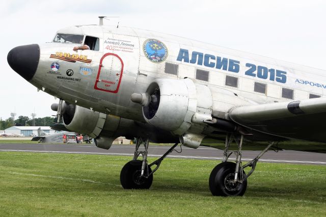 Douglas DC-3 (N4550J) - A long way from home.........