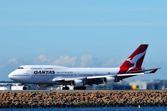 Boeing 747-400 (VH-OEB) -  VH-OEB Qantas Boeing 747-48E 02 / 07 / 2017