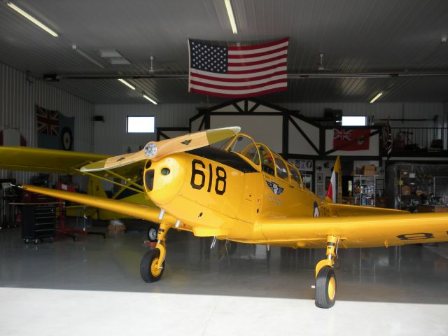 N103JC — - CAF WI Wings Fairchild PT-26 rests after another great day of flying!