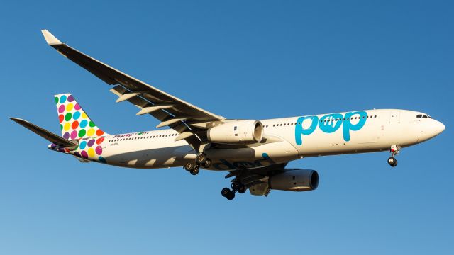 Airbus A330-300 (9H-POP) - FlyPop A330 on approach to Perth Airport, Western Australia