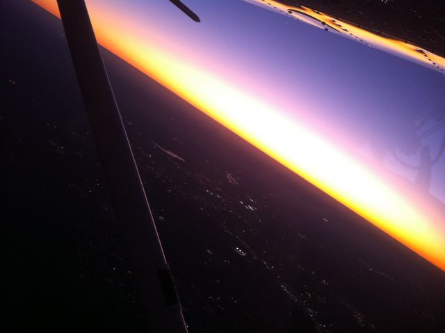 Cessna Skyhawk (N1289Y) - Sunset near Tallahassee,FL.....