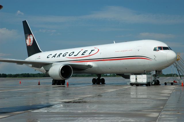 BOEING 767-300 (C-GYAJ) - Boeing 767-35E (26064) seen on July 6, 2019 at CYHM