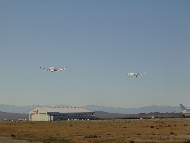 N318SL — - White Knight mother ship has been involved in fit and high-speed taxi checks with a new passenger: the X-37, an um-piloted, reusable space plane.