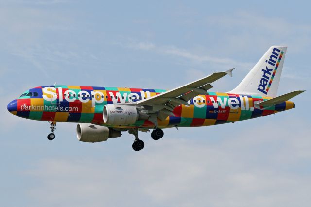 Airbus A319 (D-AKNF) - "Park Inn Hotels" livery