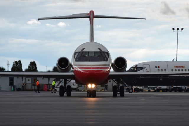 McDonnell Douglas DC-9-30 (XA-UZJ) - Aeronaves TSM taxiing at KCLT - 10/27/18