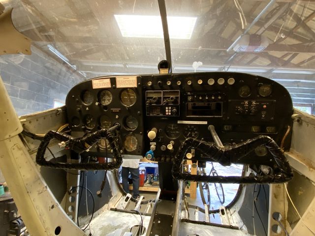 Cessna 175 Skylark (N7020M) - Fuselage section only (including cockpit); being rebuilt for a missions program in the Lynchburg area - October 9, 2021