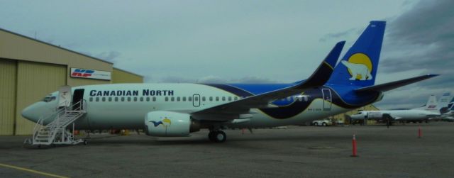 BOEING 737-300 (C-GICN) - New Canadian North coming into service soon. Fresh paint and winglets