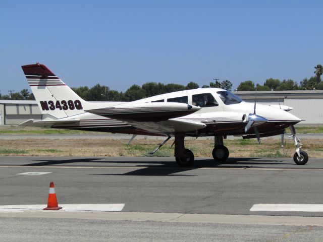 Cessna Executive Skyknight (N3439Q) - Taxiing to RWY 24