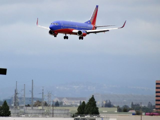 BOEING 737-300 (N376SW) - N376SW Southwest Airlines Boeing 737-300 - cn 26584br /Age 21.3 Yearsbr /2015-04-05 WN4143 Los Angeles (LAX) San Jose (SJC) 09:57-->Landed 10:49