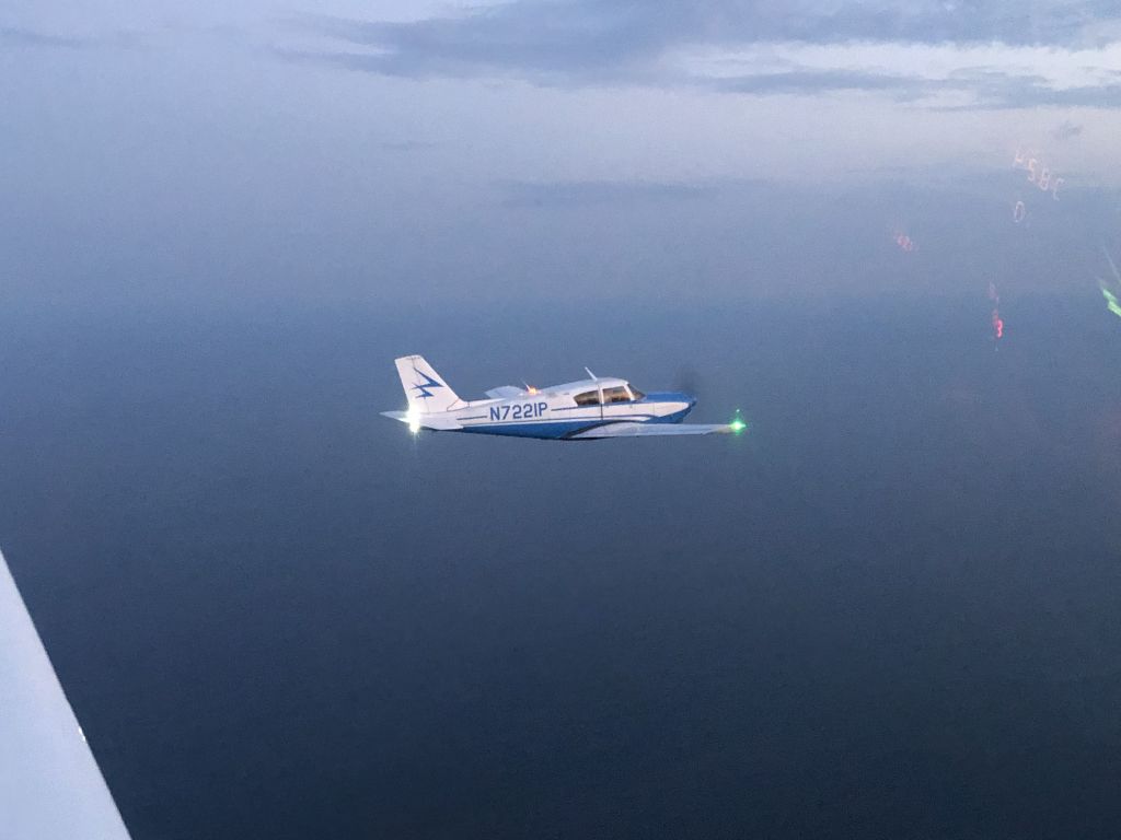 Piper PA-24 Comanche (N7221P) - Formation flight over smith point beach