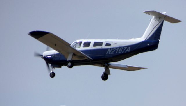 Piper Lance 2 (N2167A) - On final is this 1978 Piper PA32RT-300 in the Spring of 2019.