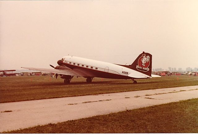 Douglas DC-3 (N32PB) - DC-3 Boss Bird at the EAA Fly in