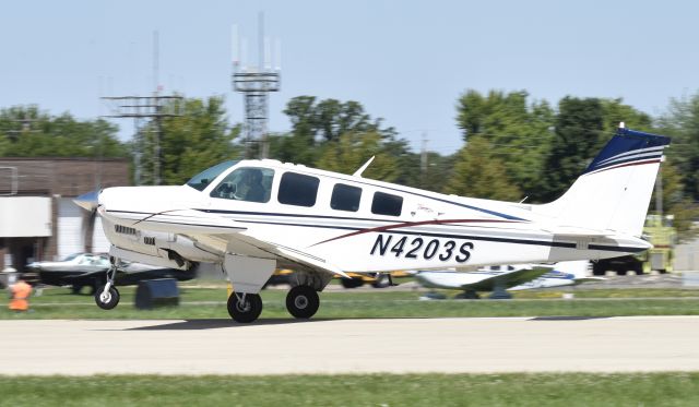 Beechcraft Bonanza (36) (N4203S) - Airventure 2017