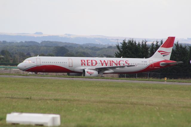 Airbus A321 (VP-BRM) - A former Red Wings A321 waiting to be scrapped. br /br /Locaiton: Cotswold Kemble Airport.br /Date: 31.08.22 (dd/mm/yy).