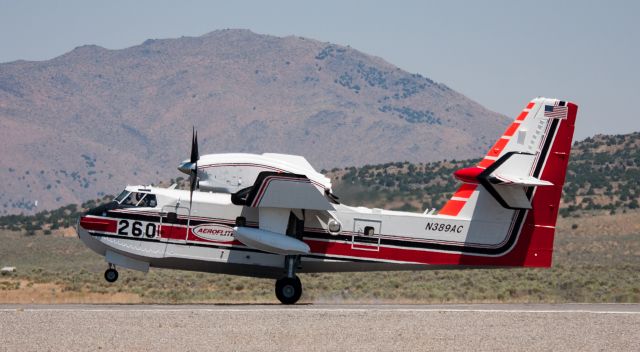 Canadair CL-415 SuperScooper (N389AC) - Taken July 2017 at Stead.  This was a very busy day for tankers in our area.