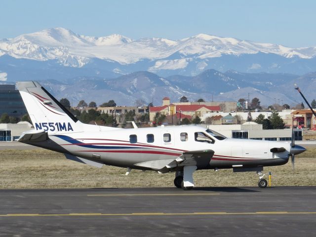 Socata TBM-850 (N551MA)