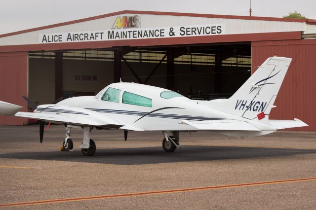 Cessna 310 (VH-XGN) - Parked at AAM&S YBAS GA