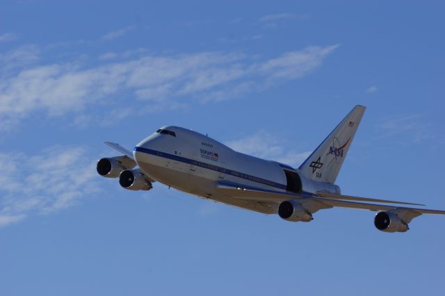 — — - NASA Sofia at Edwards Air Force Base 2022