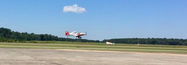 TERR-MAR Turbo Sea Thrush (N715GF) - Georgia Forestry fire suppression training/demo at Thomasville Municipal Airport. 