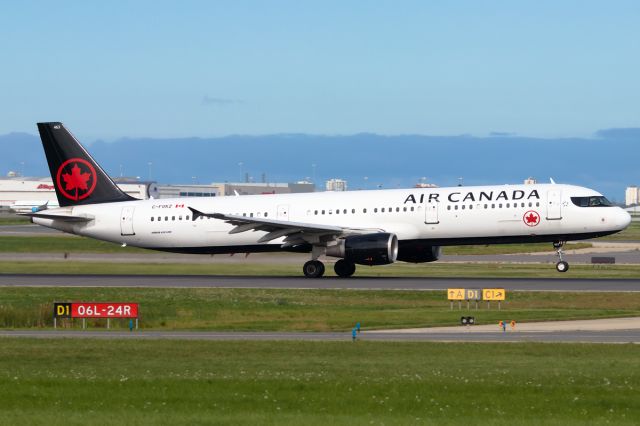 Airbus A321 (C-FGKZ) - Sep 2018