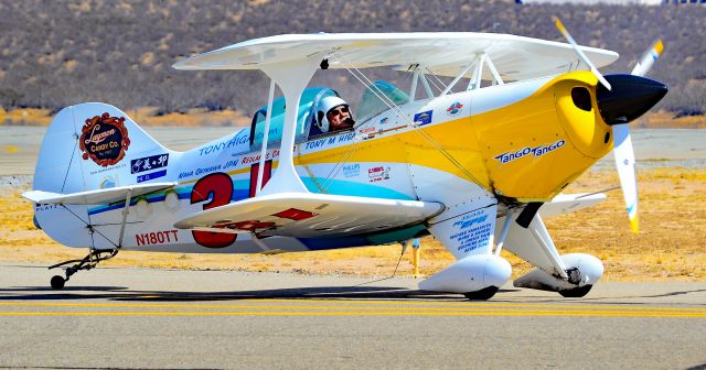 PITTS Special (S-1) (N180TT) - N180TT 1979 MARTIN PITTS S-1S s/n 6-7501 Tony M. Higa - 2019 18th Annual Apple Valley Airshow and Car Displaybr /br / Apple Valley Airport (APV) (KAPV)br /California, USAbr /Photo: TDelCorobr /October 12, 2019