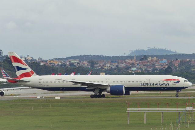 BOEING 777-300 (G-STBB) - São Paulo (GRU) - Londres (LHR)