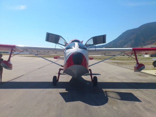 N64PN — - Penticton Airport, Canada CYYF Aug 2013. Republic R-34 Seabee