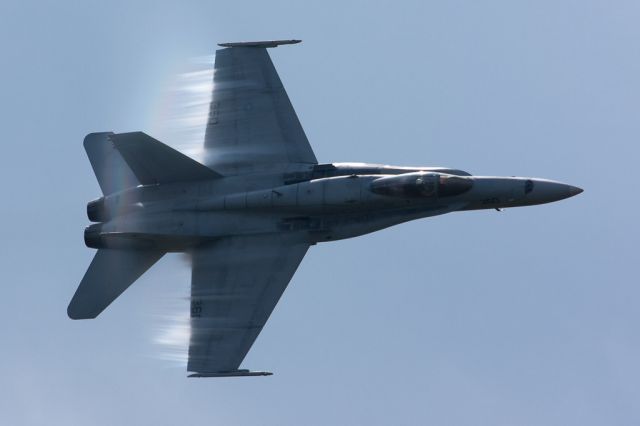 — — - US Navy F-18 West Coast Demo Team