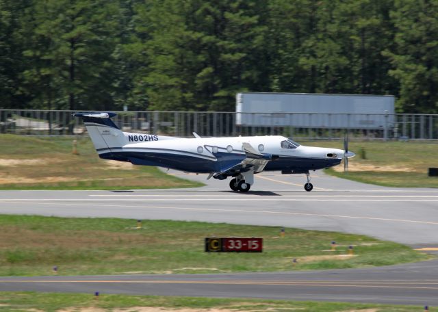 Pilatus PC-12 (N802HS)